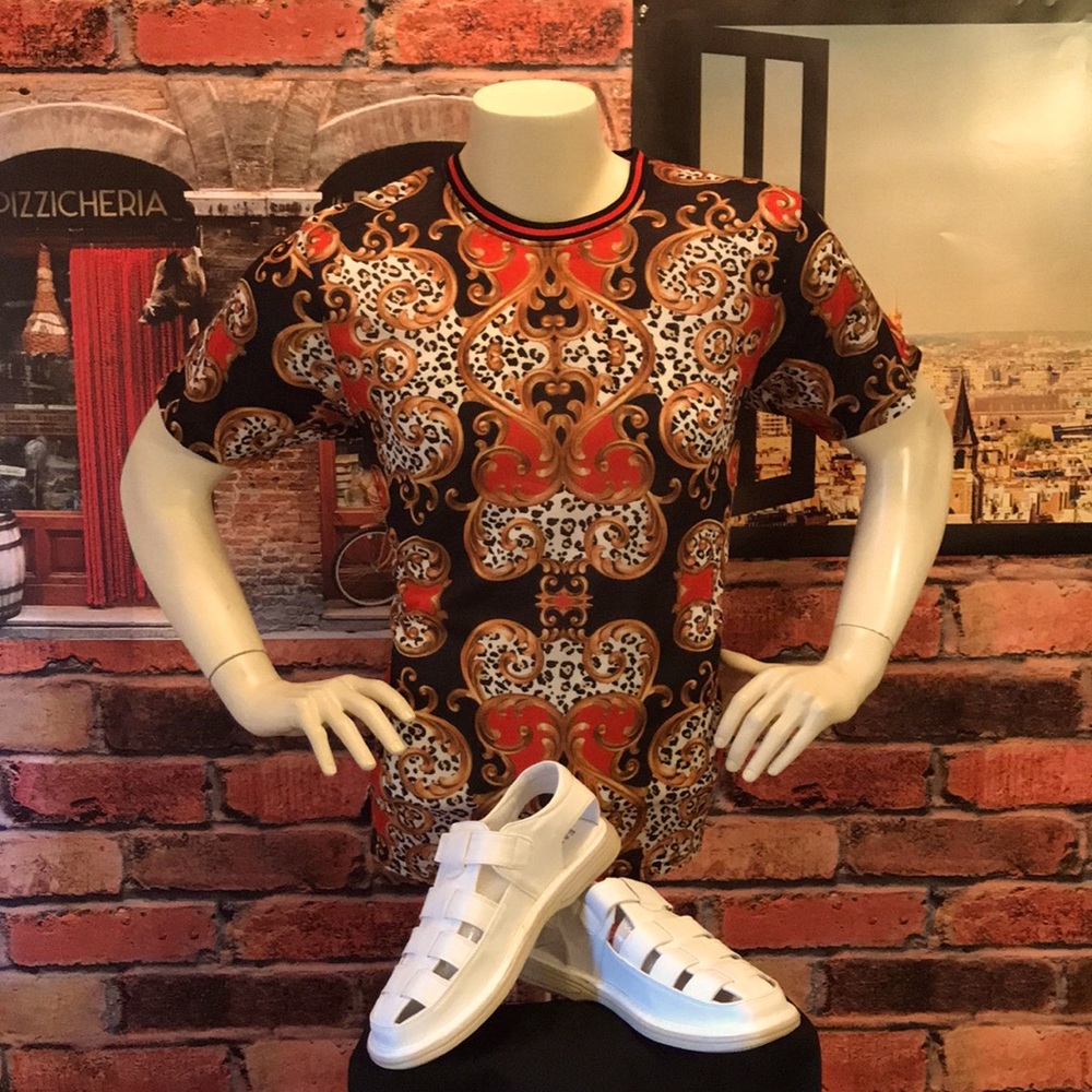 Fresh colorful tee shirt